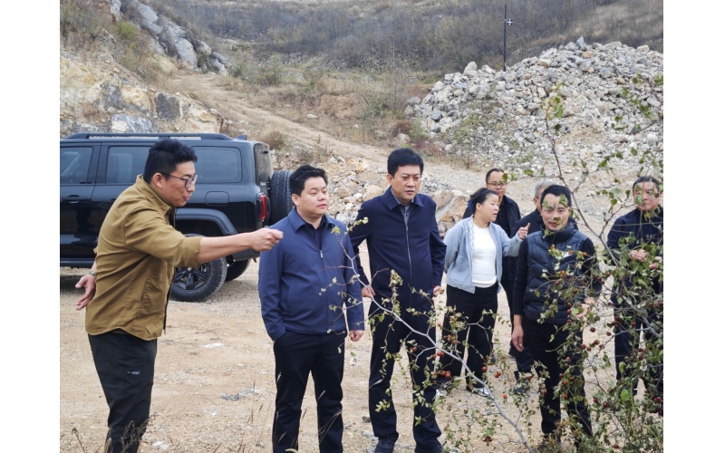 考察交流促共贏！昔陽縣及和平集團領導到訪錦翹科技